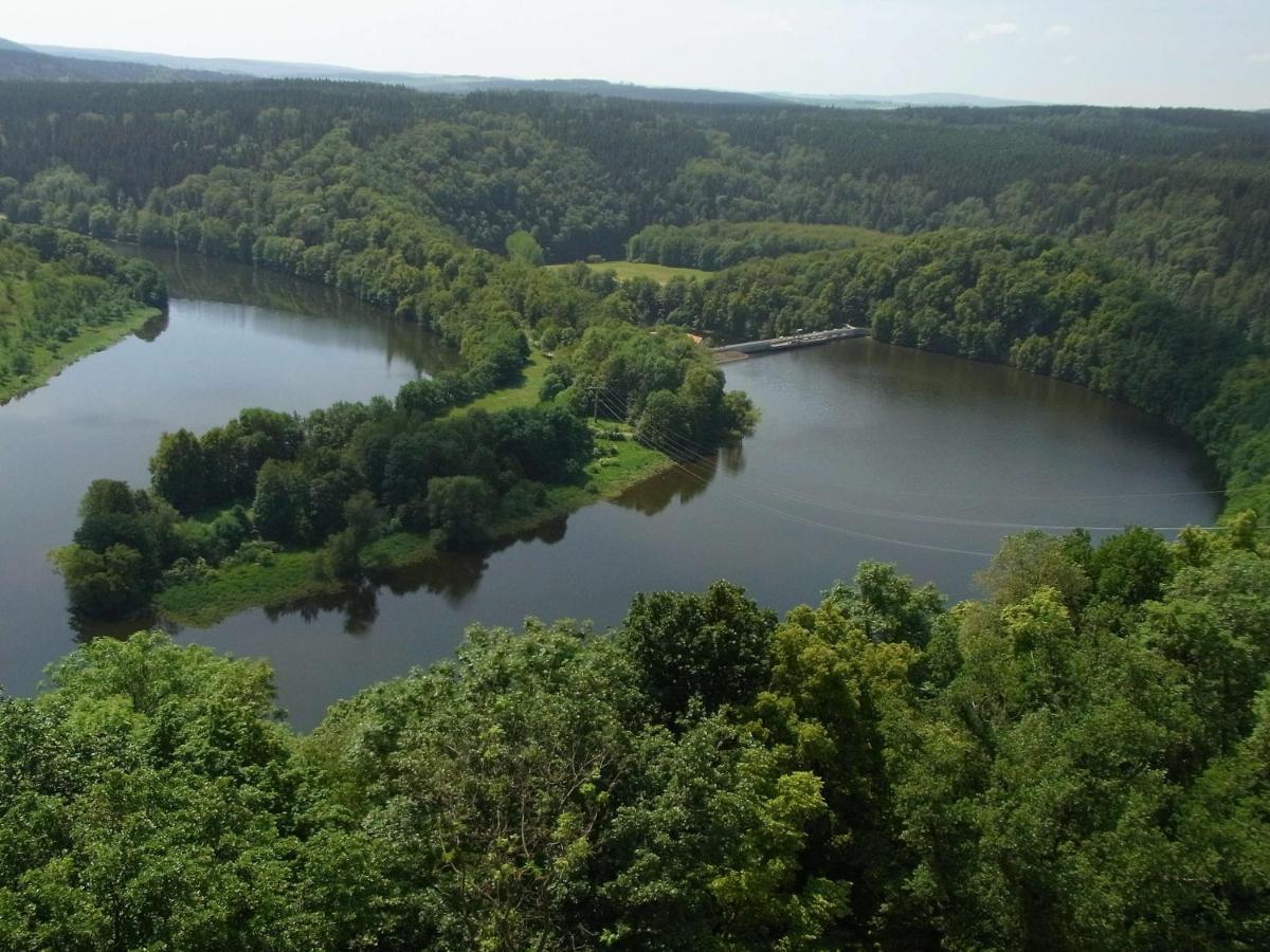 Ferienhof "Alte Foersterei" Knau Buitenkant foto